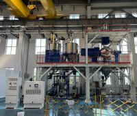 A  chemical industry customer is using JINHE JHX1000 auto dosing and mixing line